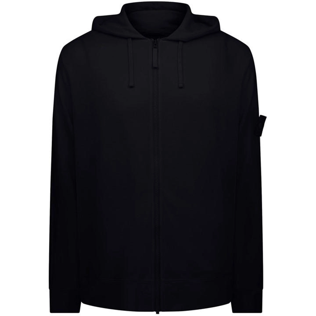Stone Island Ghost Piece Full-Zip Hoodie - Blue